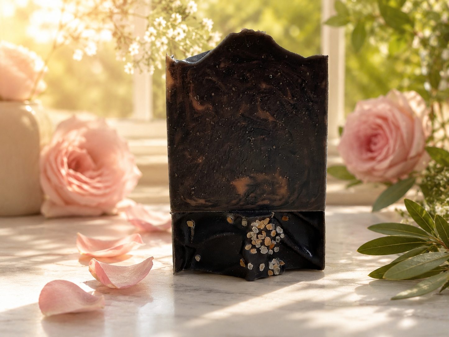 Rose & Activated charcoal / Rosa & Carbon activado